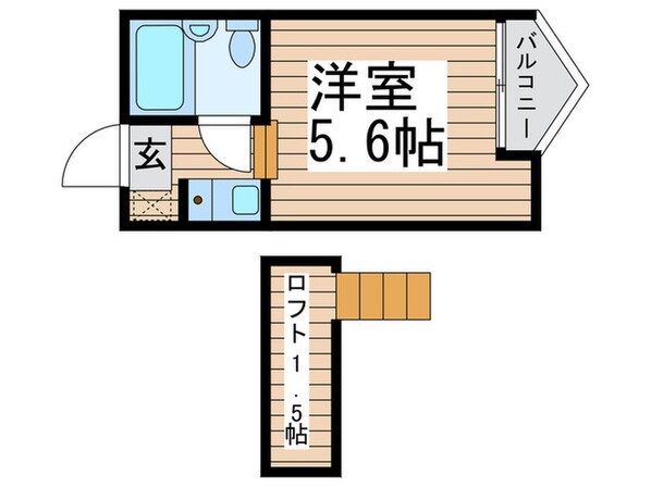 ウィスタリアの物件間取画像